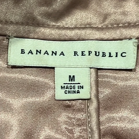 Banana Republic Pink Blazer with Quilted Texture, size M - Picture 10 of 11